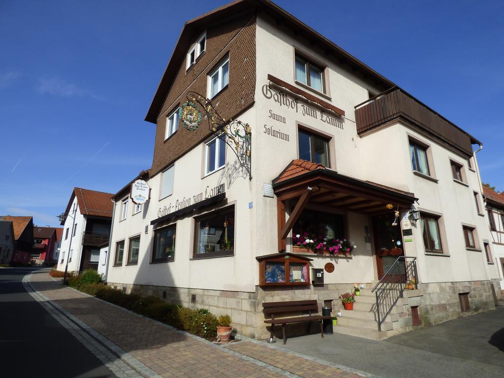 Pension Gasthof Zum Lamm Bischofsheim an der Rhön Eksteriør bilde